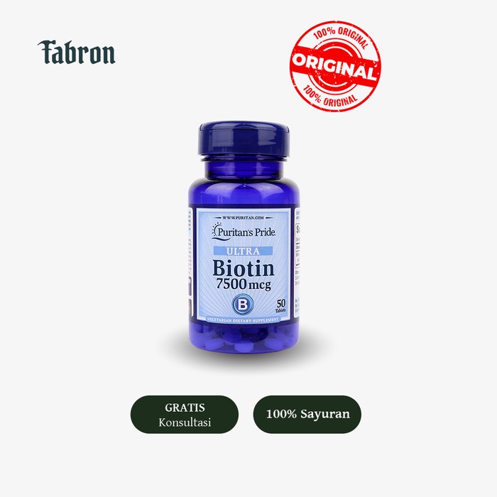 Hairvit Biotin Puritan 7500Mcg Vegetarian