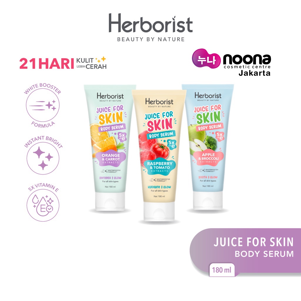 Body Serum Herborist Orange &amp; Carrot   - 180ml