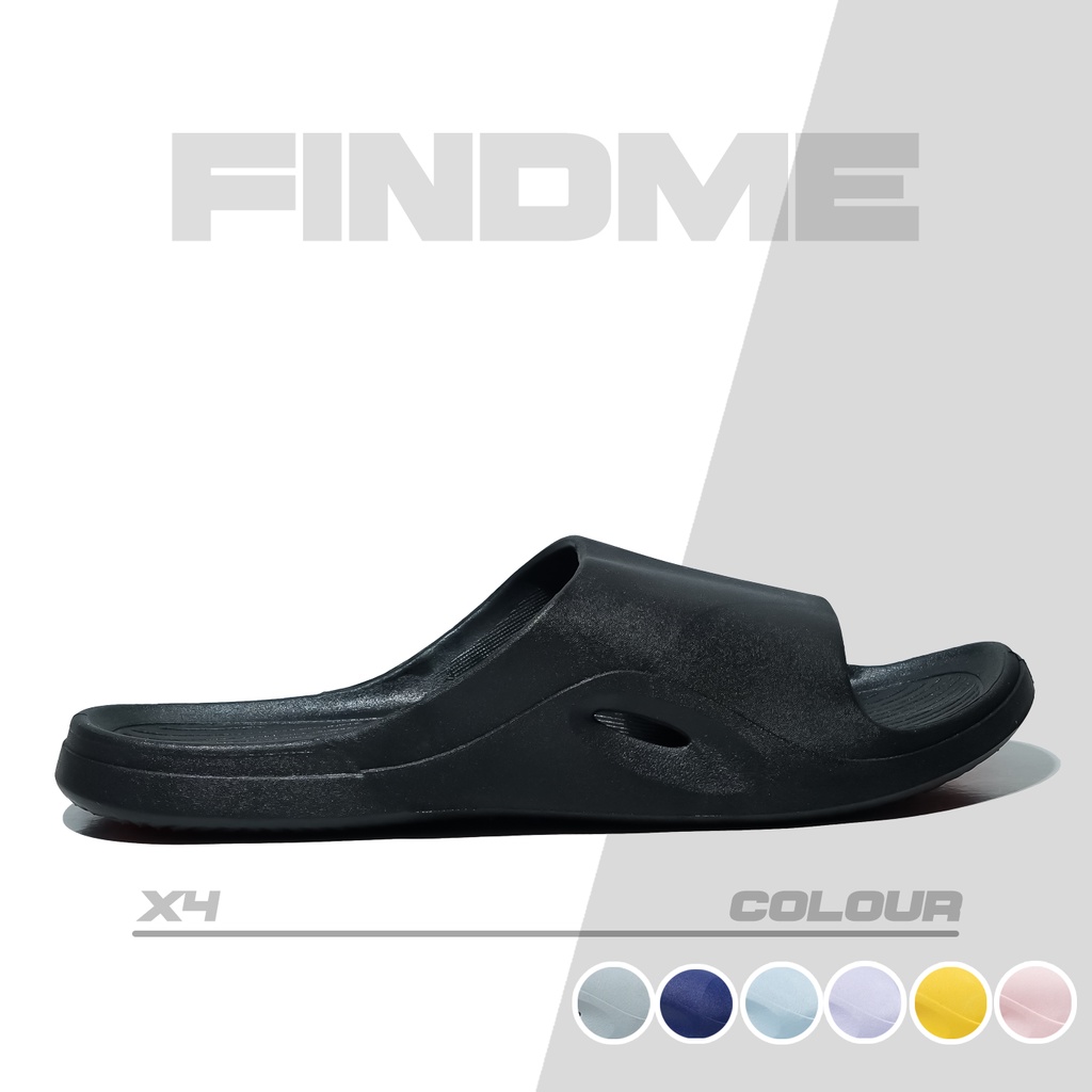 SANDAL WANITA PRIA POLOS ANTI SLIP MUDAH DICUCI SANGAT EMPUK COMFY LENTUR BAGUS BAHAN RUBBER IMPORT X4