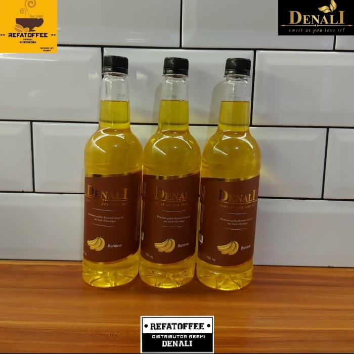 

BANANA SYRUP DENALI 750ML