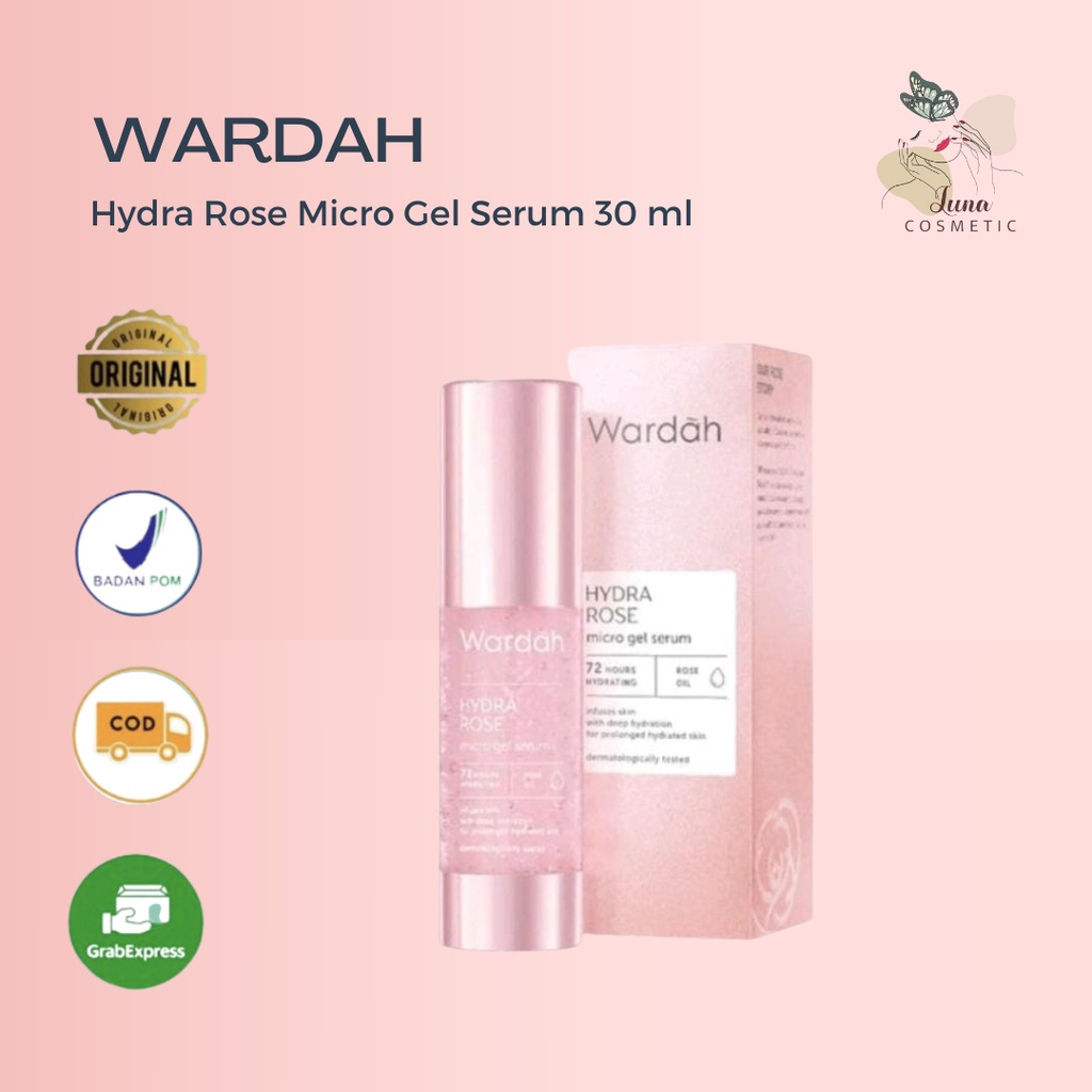 Wardah Hydra Rose Micro Gel Serum 30Ml