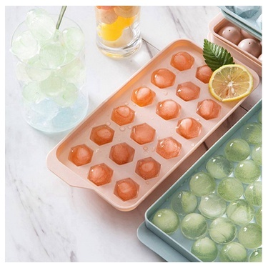 Cetakan Es Batu 18pcs Cetakan Pudding Cetakan Es Silicon Cetakan Serbaguna