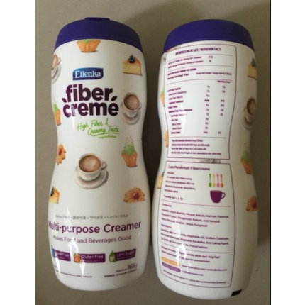 

Fiber creme/pengganti santan kemasan botol 168gr