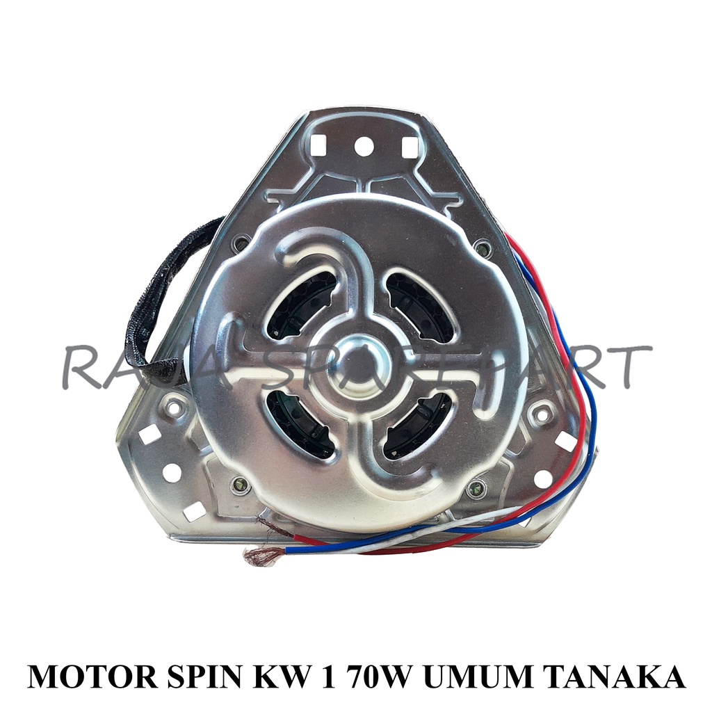 DINAMO MESIN CUCI/DINAMO SPIN PENGERING/MOTOR SPIN KW1 70W UMUM TANAKA