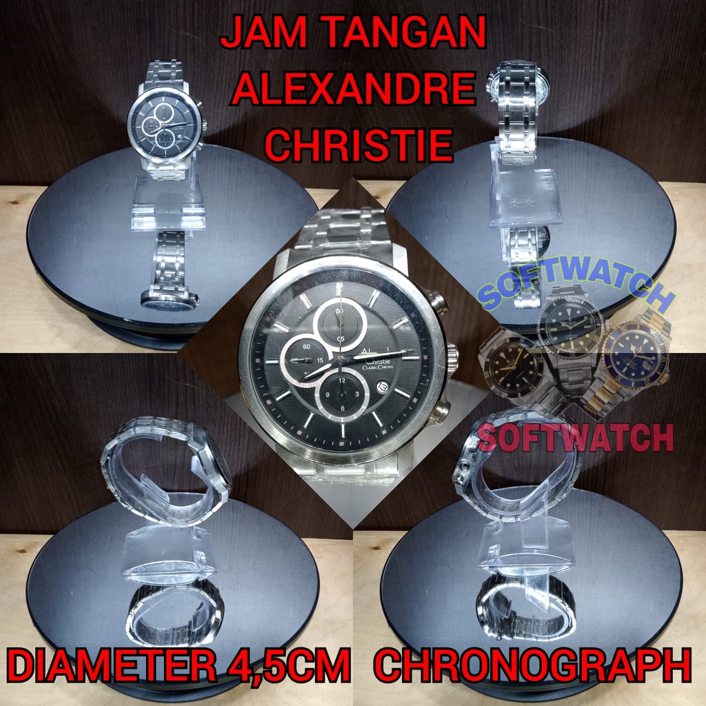 JAM TANGAN ARLOJI ALEXANDRE CHRISTIE ASLI 100% ORIGINAL PRIA