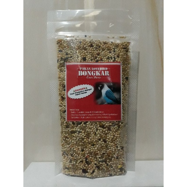 BONGKAR OVER DOSIS Pakan Burung Lovebird Dosis Tinggi