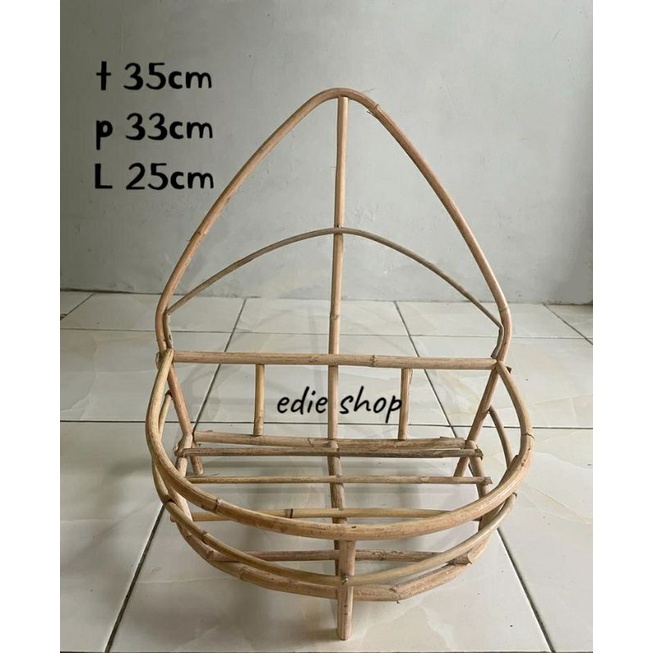 Jual Keranjang Parcel Kranjang Parsel Oval Rotan Shopee Indonesia