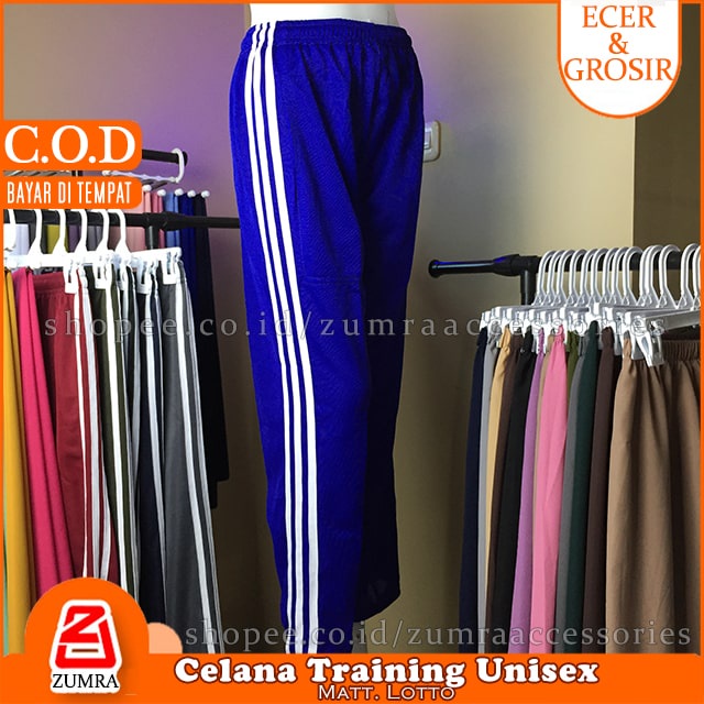 Celana Olahraga Unisex Panjang Training Matt Lotto Ringan