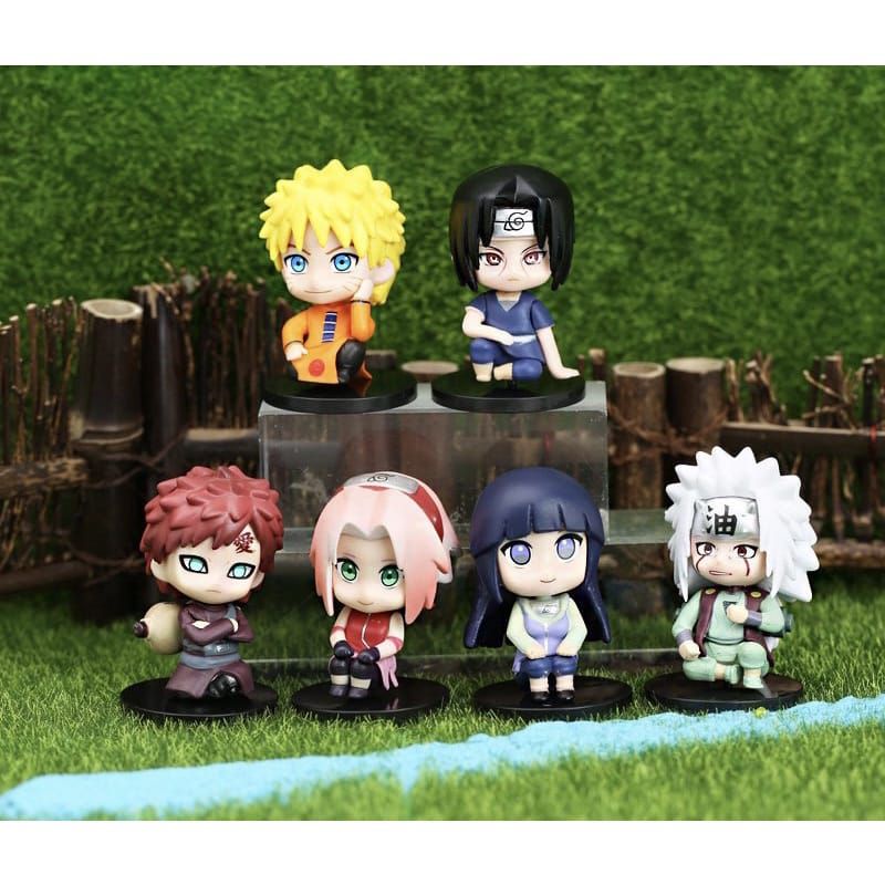 ACTION FIGURE NARUTO SHIPPUDEN 1set isi 6 / naruto / figure / anime figure