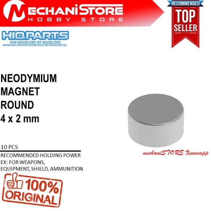 Hiq Parts Neodymium Magnet Round 4X2 Mm Hiqparts N52 Magnet 4X2Mm