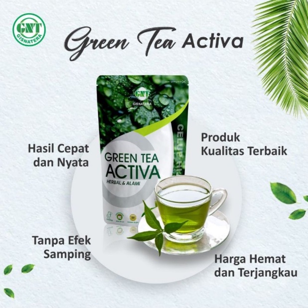 

COD Teh hijau Green tea activa Urai 60 gr Pelangsing Badan alami / Green Tea Activa/Teh pelangsing/Teh diet alami