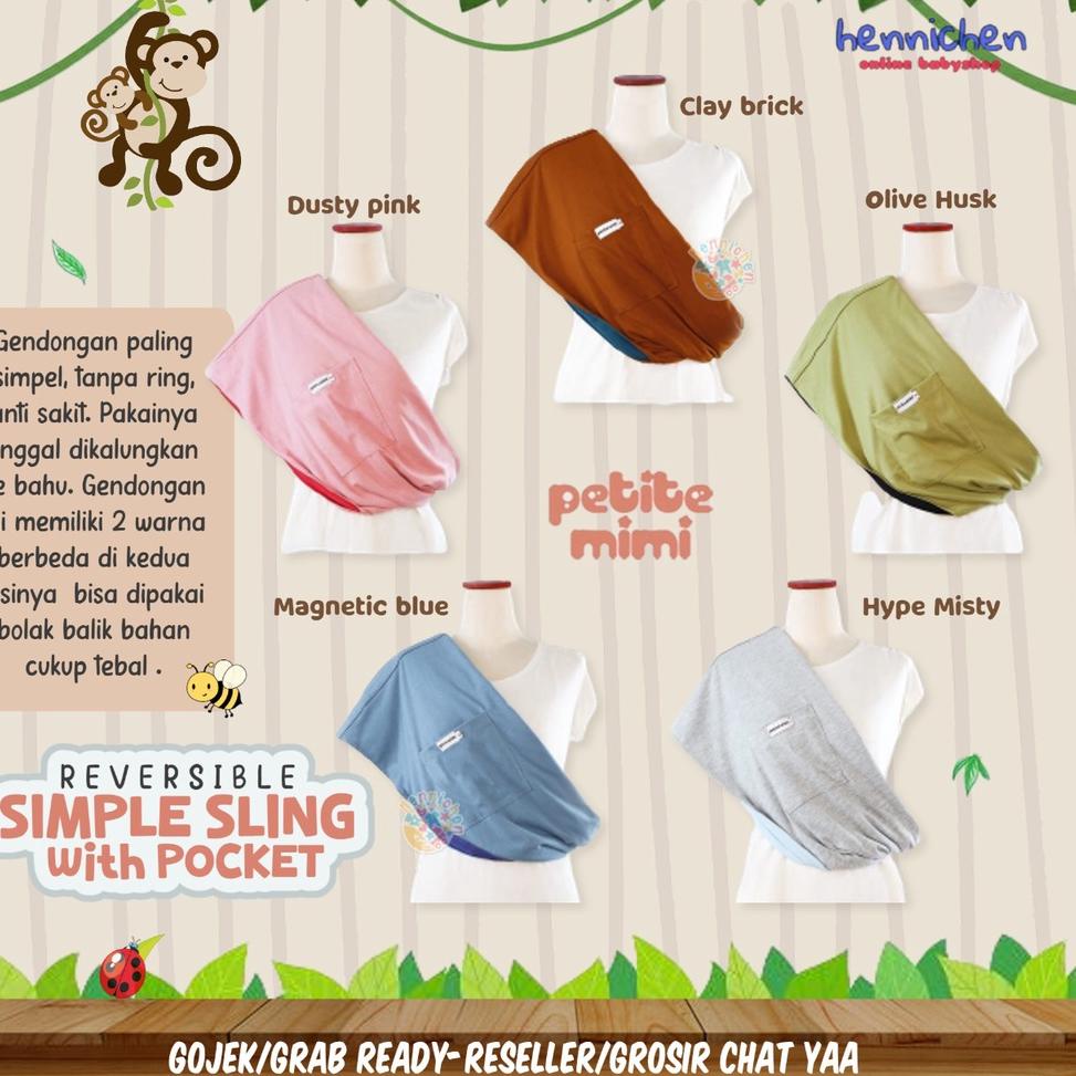 Gendongan Kaos Geos Petite Mimi