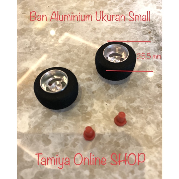 GROSIR - Aluminium Wide Wheels &amp; Sponge Tires Ban Aluminium HEIPAO - S