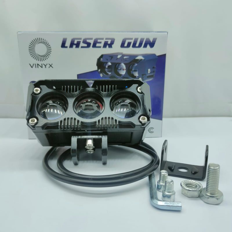 Lampu Tembak Led Sorot SQL 3 Mata Premium Vinyx High Low Satuan