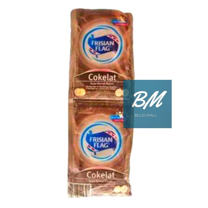 

Frisian Flag Coklat Renceng 6 Sachet / SKM Susu Bendera Frisian Flag Coklat Sachet 6 Pcs