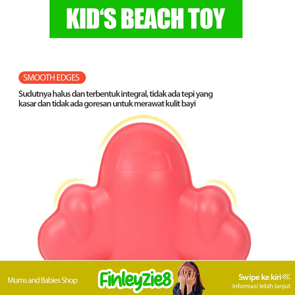 Mainan Pantai / Mainan Anak 1 Set / Mainan Anak 1 Set Lengkap / Mainan Anak Pantai / Mainan Pantai Pasir / Mainan Pantai Anak-Anak / Silicone Beach Bucket &amp; Toys / Mainan Pasir pantai anak KIDS BEACH TOY SET 7 in 1 / Scrunch bucket / Mainan Pantai Ember