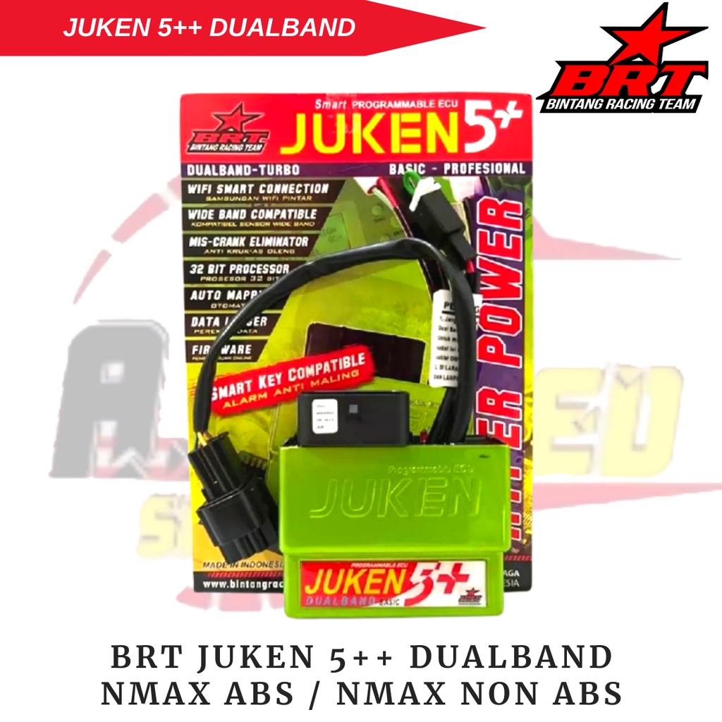 BRT ECU CDI Juken 5++ Dualband NMAX ABS NMAX Non ABS / BRT ECU JUKEN 5++ Dualband / BRT Original