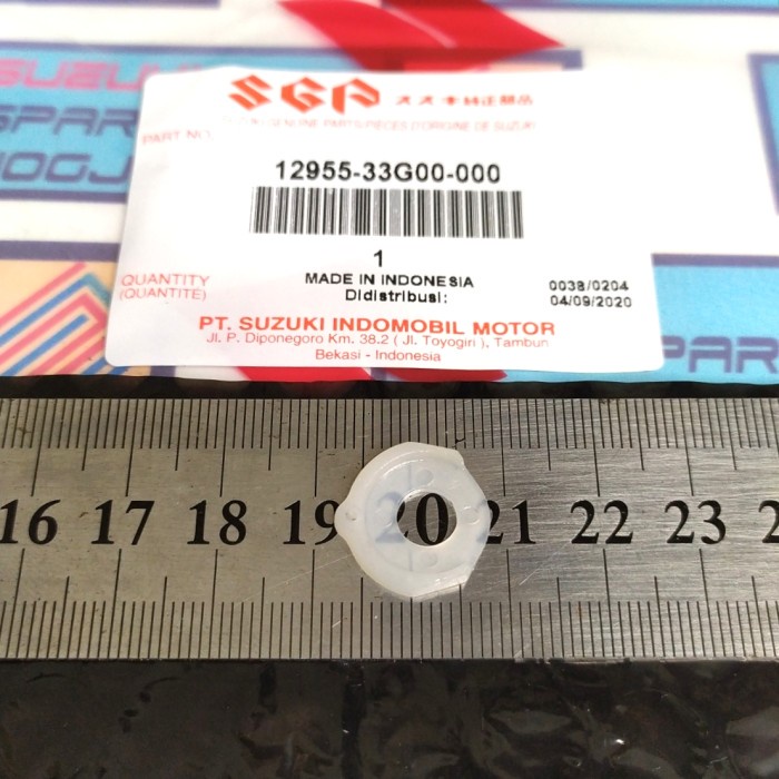 Suzuki Genuine Parts, 12955-33G00-000 Washer Decompression Shaft Suzuki Address Fi Original