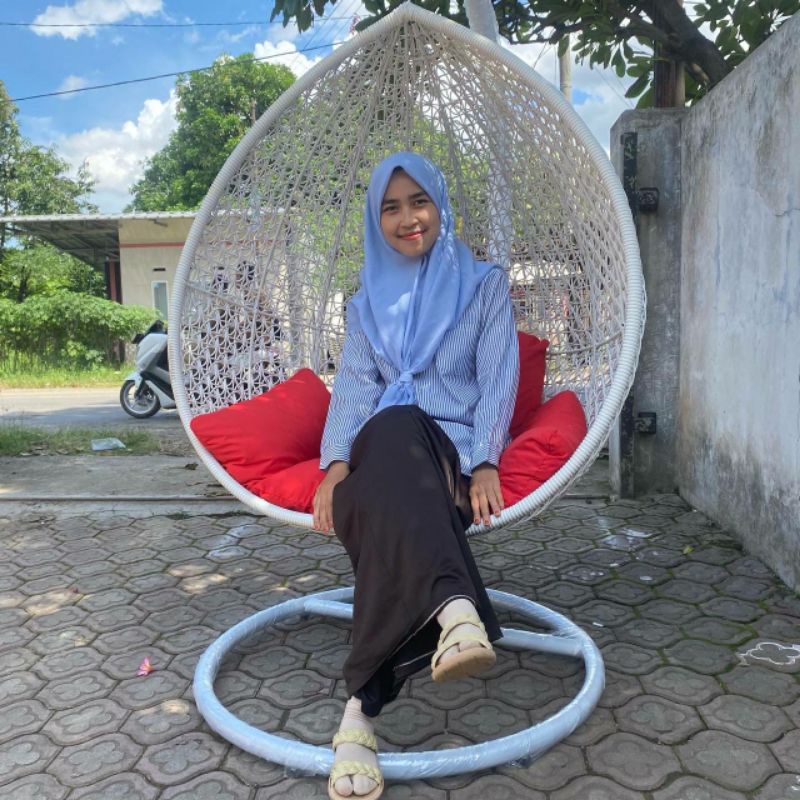 AYUNAN ROTAN BUAT SANTAI BISA REQUEST WARNA GRATIS ONGKIR