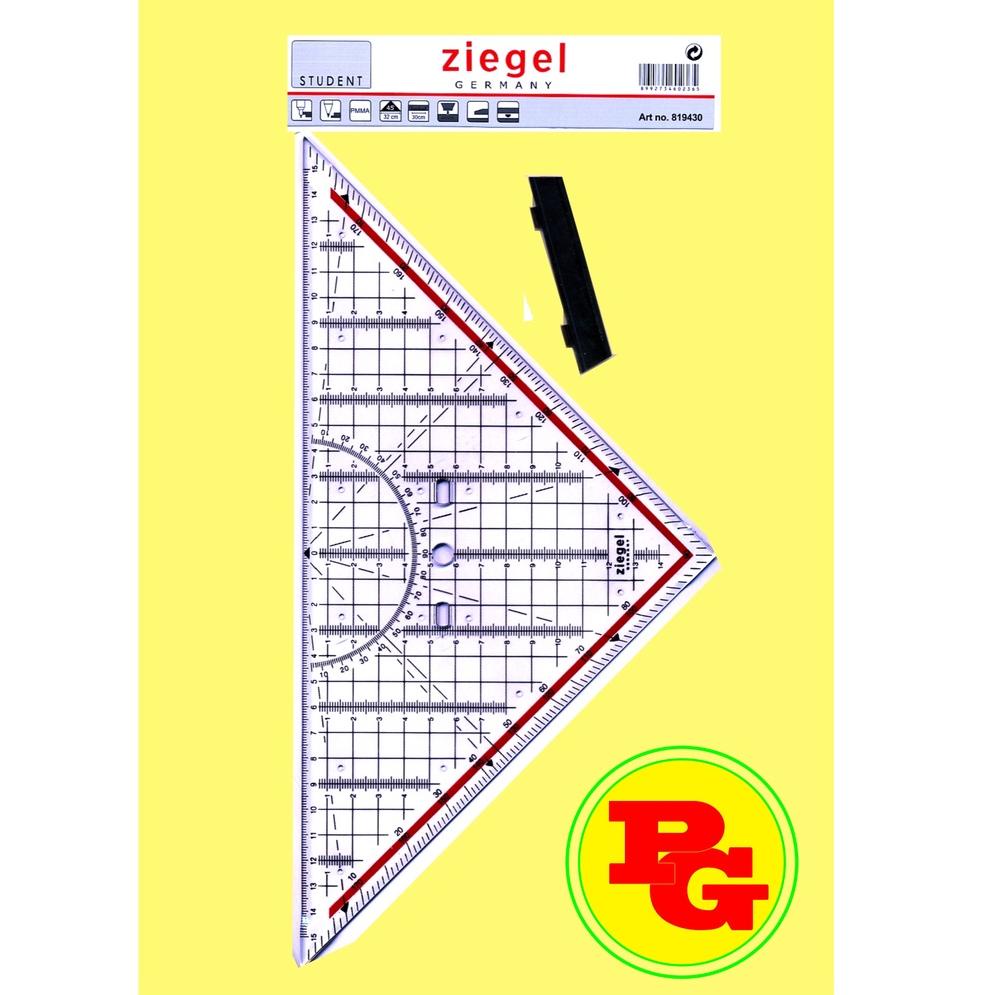 

[KODE PRODUK BJEWH9274] Ziegel Rotring Pengaris Segitiga pegangan besar 32 cm Oroginal Germany