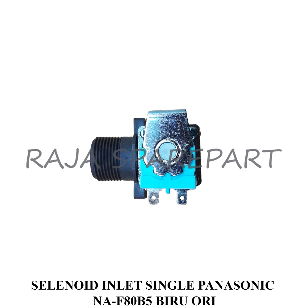 Selenoid / Water Inlet Mesin Cuci INLET SINGLE PANASONIC NA-F80B5 BIRU ORI