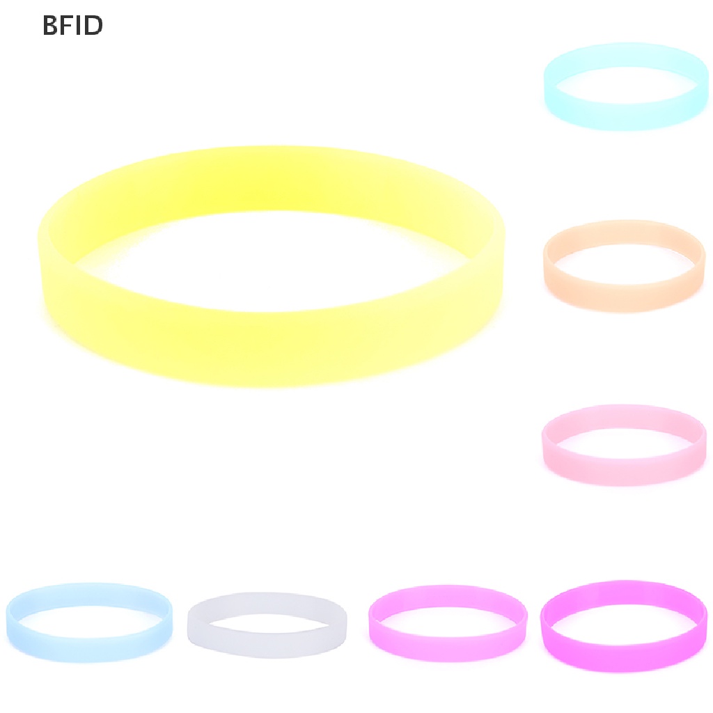 [BFID] Gelang Tangan Karet Silikon Glow In The Dark Noctilucous [ID]