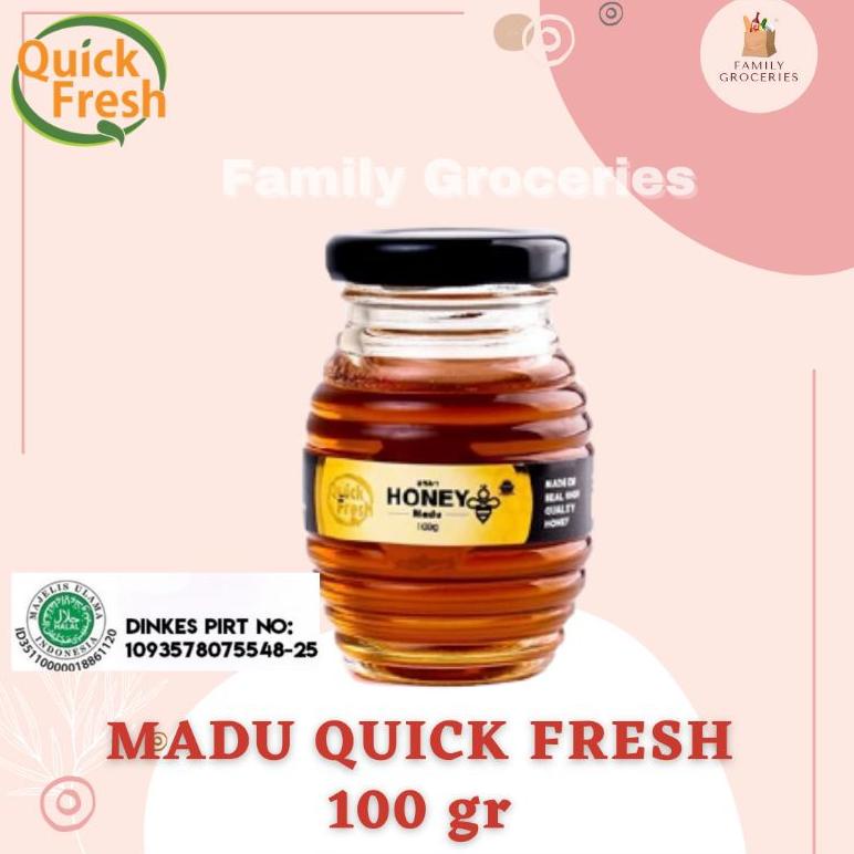 

Terkini Quick Fresh Honey | Madu Quick Fresh 100 gr (Jar Kaca) Ready Stock ー