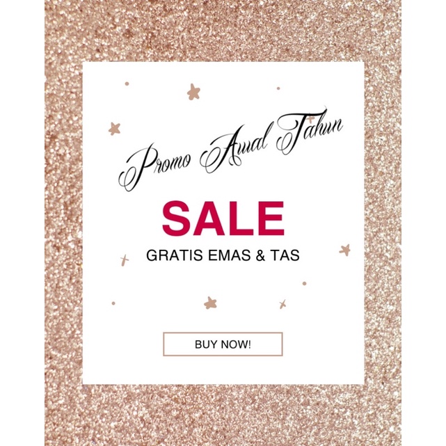 Promo Awal Tahun Gratis Tas &amp; Emas
