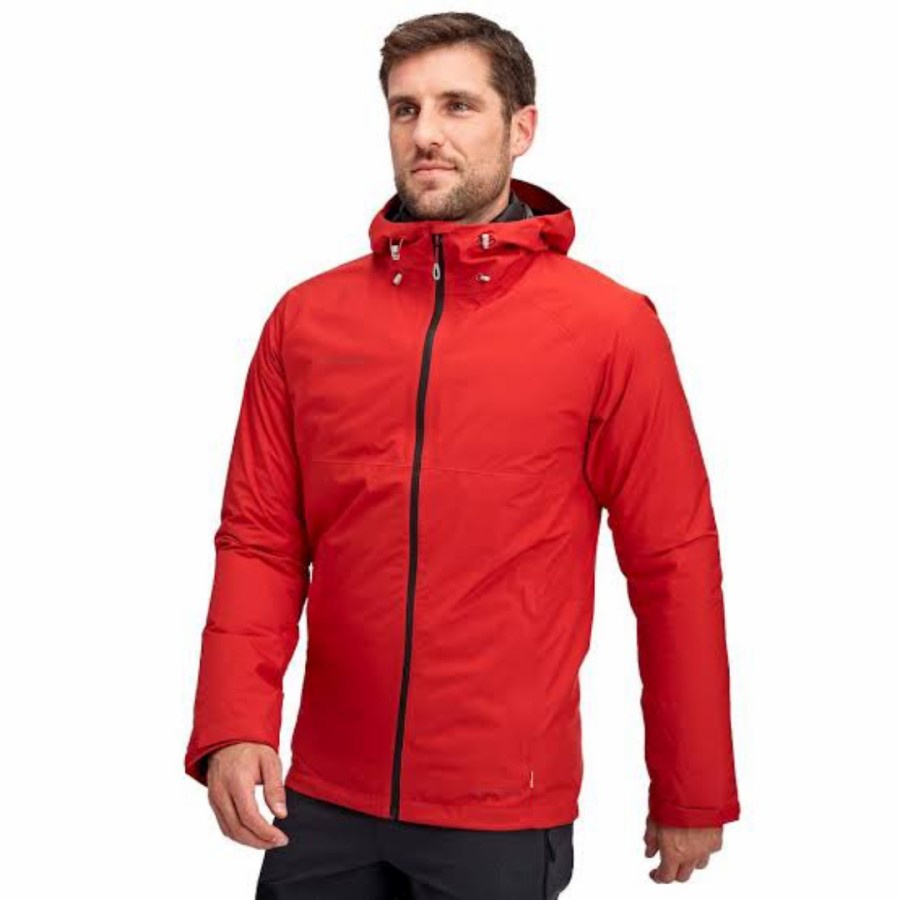 MAMMUT CONVEY 3 IN 1 HS HOODED JACKET MENS MAGMA/PHANTOM ORIGINAL