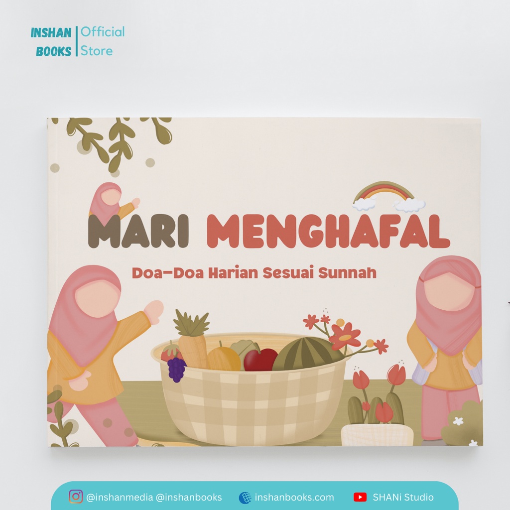 Mari Menghafal Doa-Doa Harian Sesuai Sunnah - Buku kumpulan doa anak - Buku Doa Berilustrasi - Board