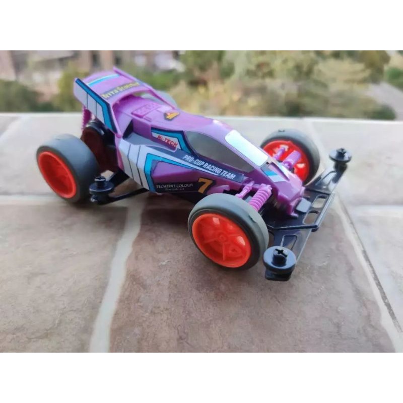 Mini 4WD Merk DD / Ruize : Terra Scorcher Purple Special