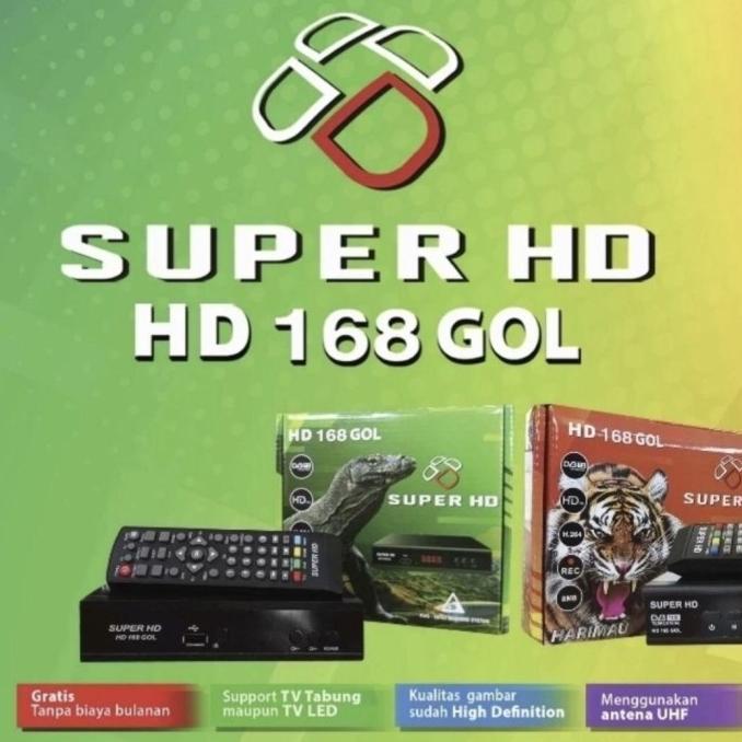 STB Digital set top box SUPER HD Harimau / Komodo
