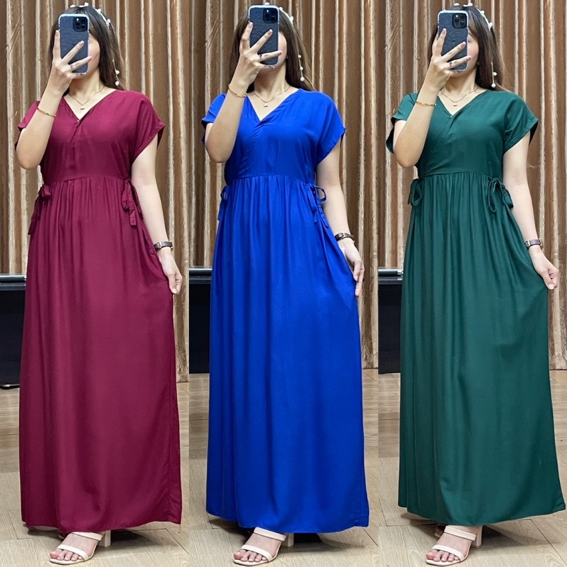 Daster VERA Long Dress Kimono Rayon Twill Premium