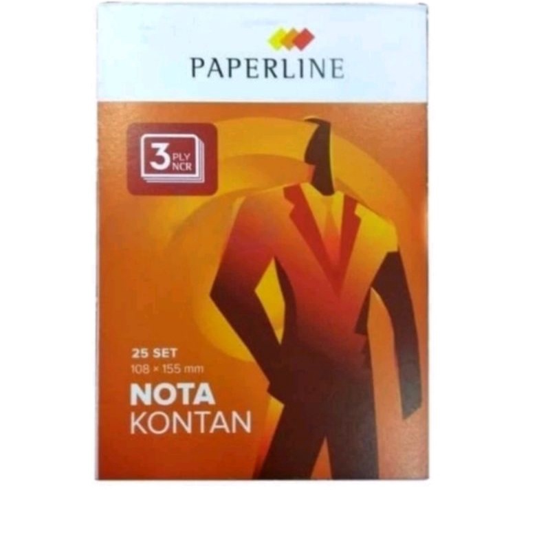 

buku bon nota kontan 3 play / rangkap 3 kecil paperline ppl