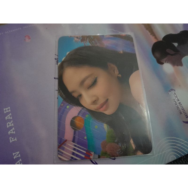 PC PHOTOCARD JENNIE WINK JENWINK BLACKPINK