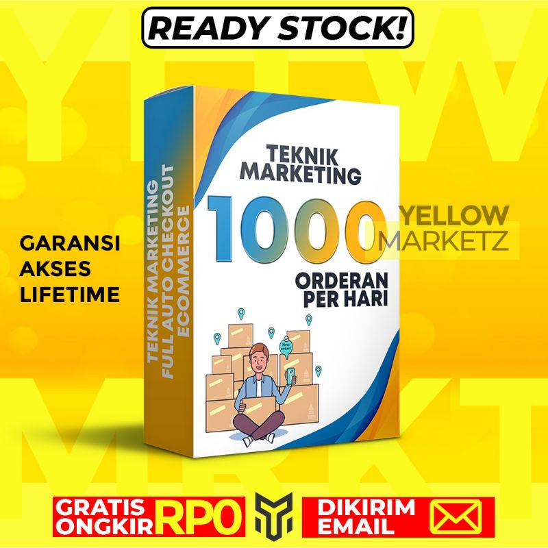 TEKNIK MARKETING / 1000 ORDERAN DALAM SEHARI