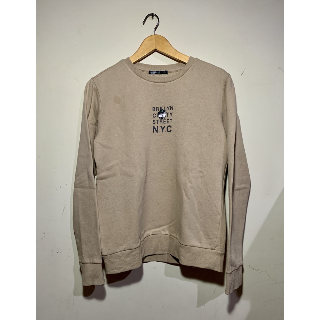 Brklyn City Street N.Y.C Litmus Crewneck Size S - Second