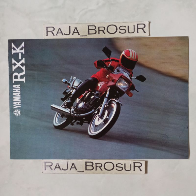 Poster brosur katalog leaflet jadul lawas Yamaha RXK RX K 5T5 1981-1982