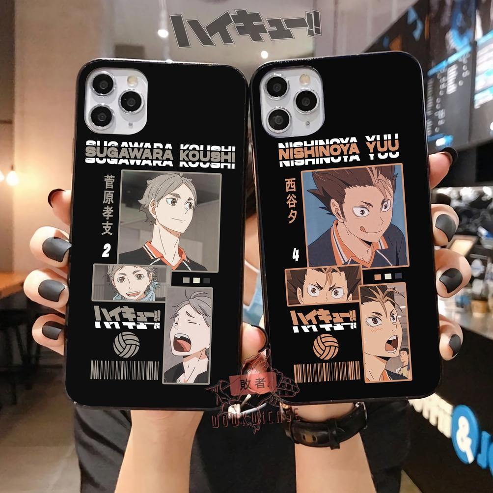 BISA COD Case Custom Casing Anime Haikyuu Aesthetic (All Type HP) .,