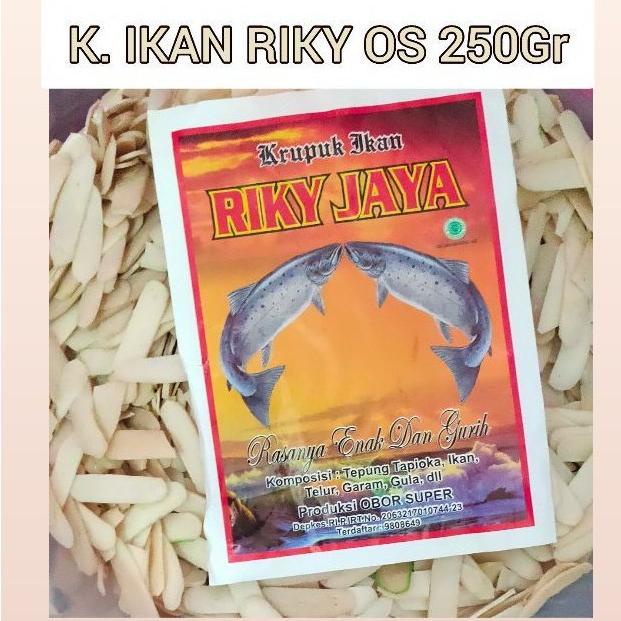 

ADZ7A Kerupuk Ikan Tenggiri Riky OS Mentah 250 Gram Readystock