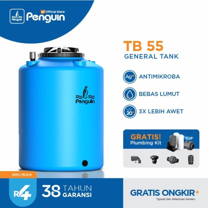 Penguin Tangki | Toren | Tandon Air TB 55 500 liter