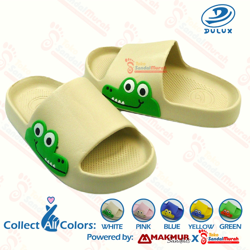 Toko Sendal Murah - Sandal Slop Anak Bermotif Uk 24-29/ Sandal Anak Karet Ringan / Sandal Slop Kokop Buaya / Sandal Anak Laki Laki/ Sandal Anak Perempuan / Sandal Slop Karakter / [Toko Sendal Murah Kids M 386 D BY ]