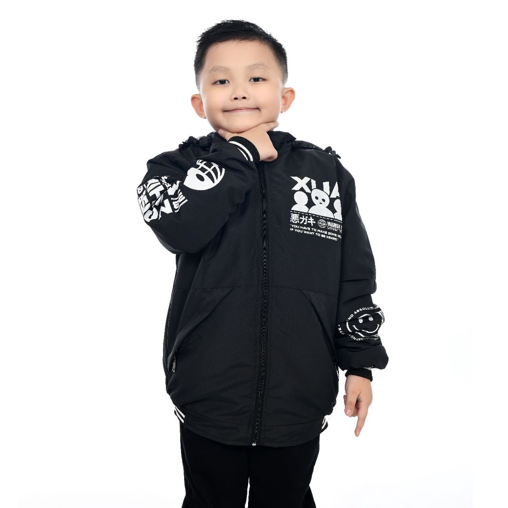 Jaket Anak Laki-Laki Perempuan Outerwear Usia 1-11thn