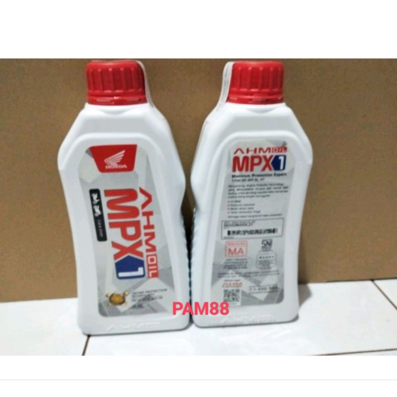 Oli Mpx1 ...New 800 ml ..hrga di etalase adalah hrga jual / satu btl..