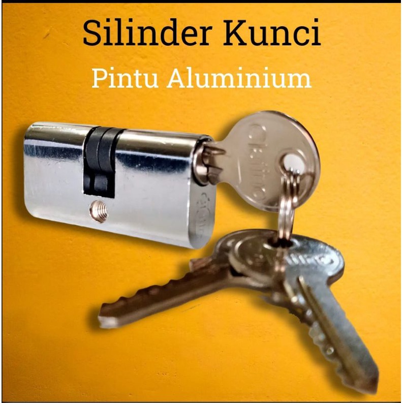 Cylinder Silinder Kunci Pintu Geser Pintu Aluminium
