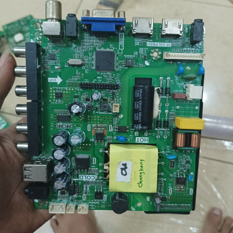 MESIN TV MOTHERBOARD - MAINBOARD - MOBO - MB tv CHANGHONG 40E2000
