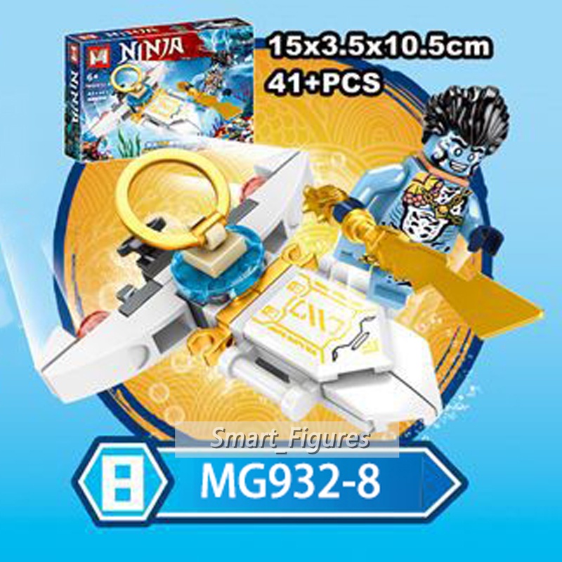 Minifigures Ninjago Masters of Spinjitzu Submarine Partikel Kecil Blok Bangunan Submarine Mainan Hadiah Bagged