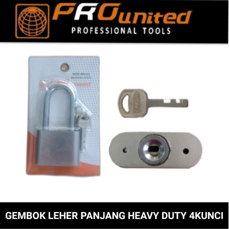 GEMBOK 40MM L/PANJANG HEAVY DUTY PRO UNITED