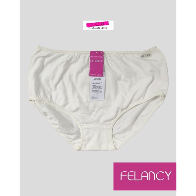 Celana Dalam Wanita Katun Panty Cotton Midi Original Felancy 075-072931 Size M L