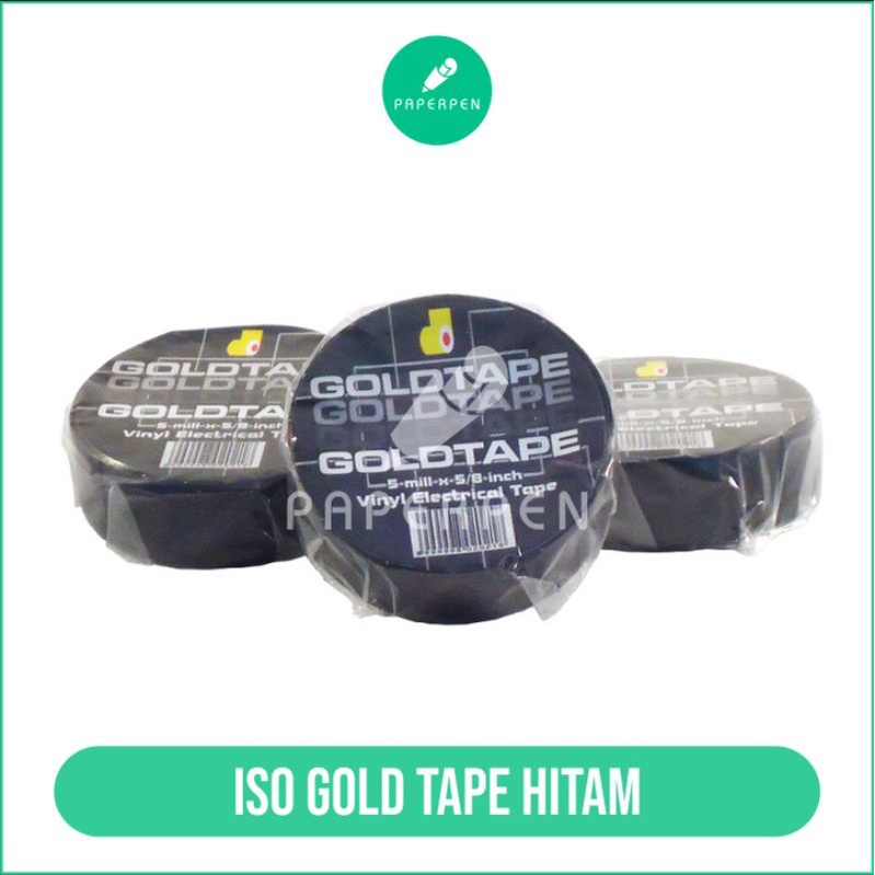 

(Slop) Isolasi Goldtape Hitam